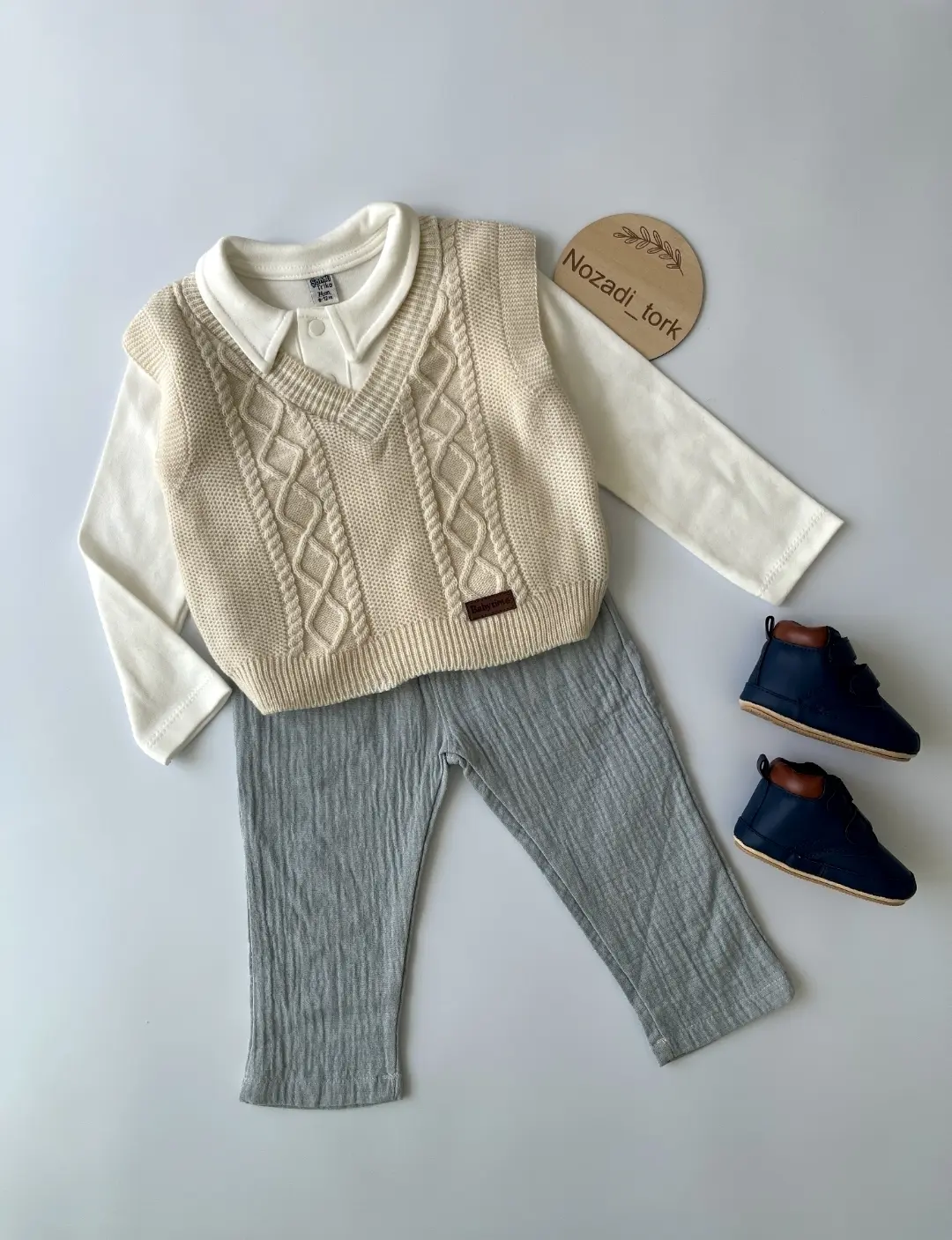 ست ژیله دار سه تیکه پسرانه ترک