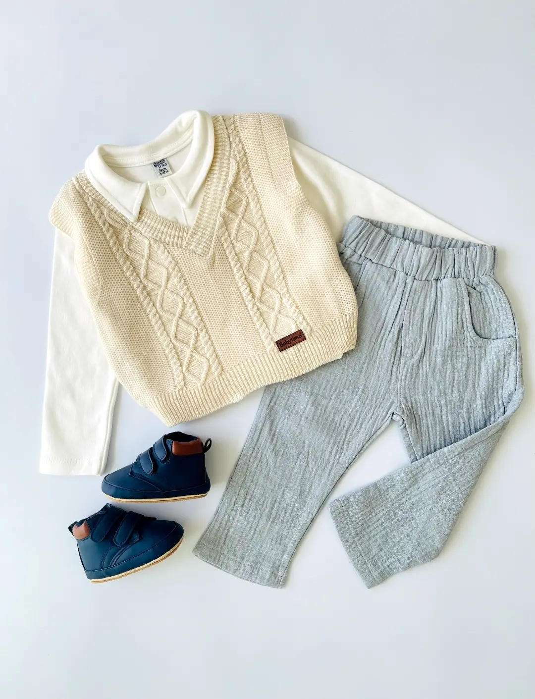 ست ژیله دار سه تیکه پسرانه ترک