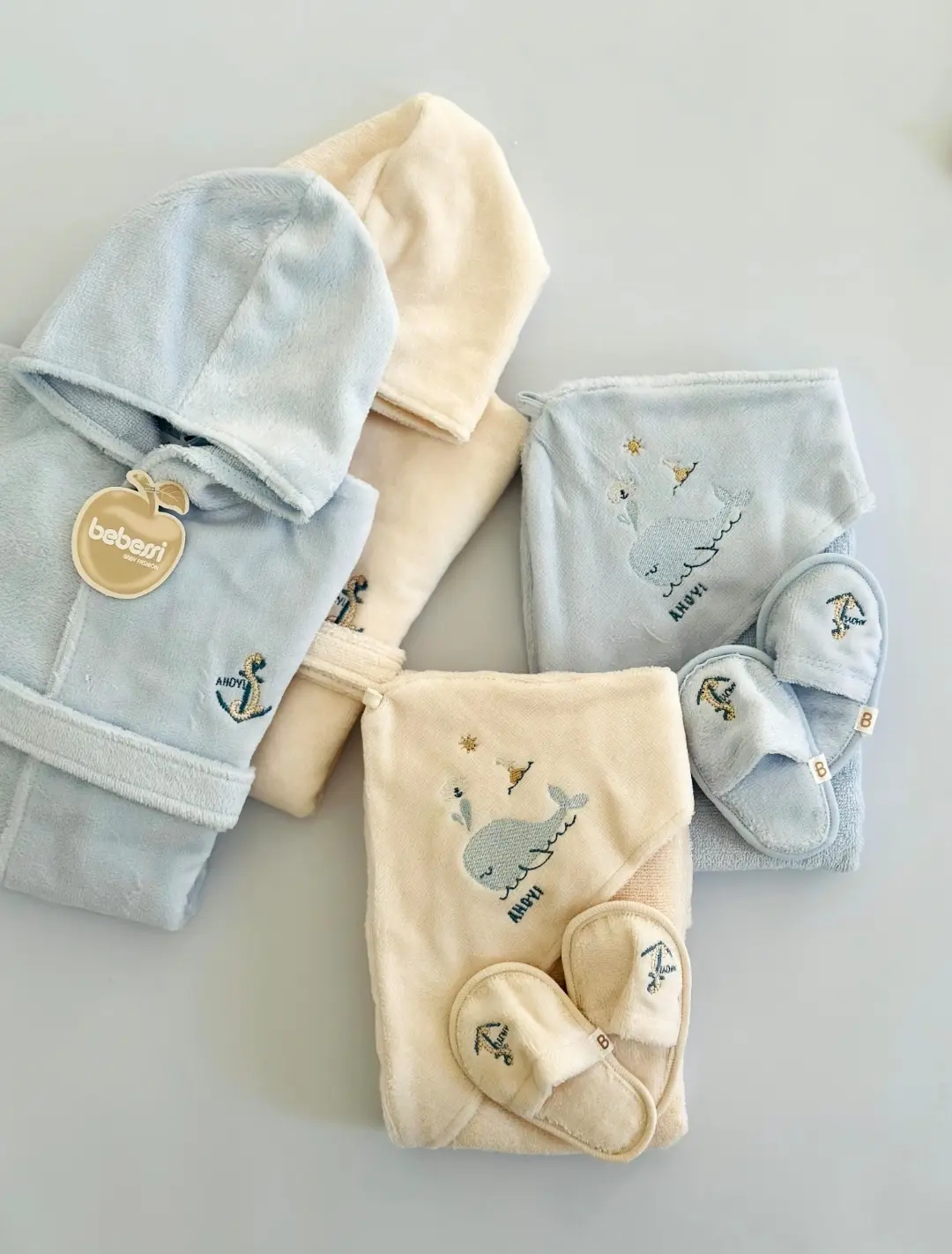 سرویس حوله نوزادی ترک برند bebessi