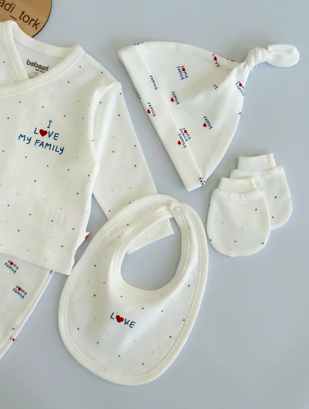 لباس نوزادی اسپرت برند bebessi