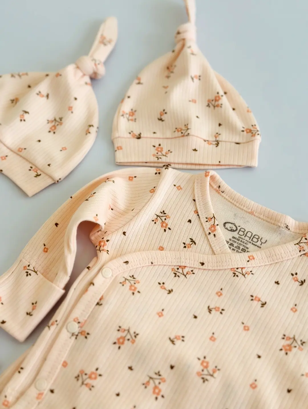 ست سه تیکه ترک دخترانه برند obaby