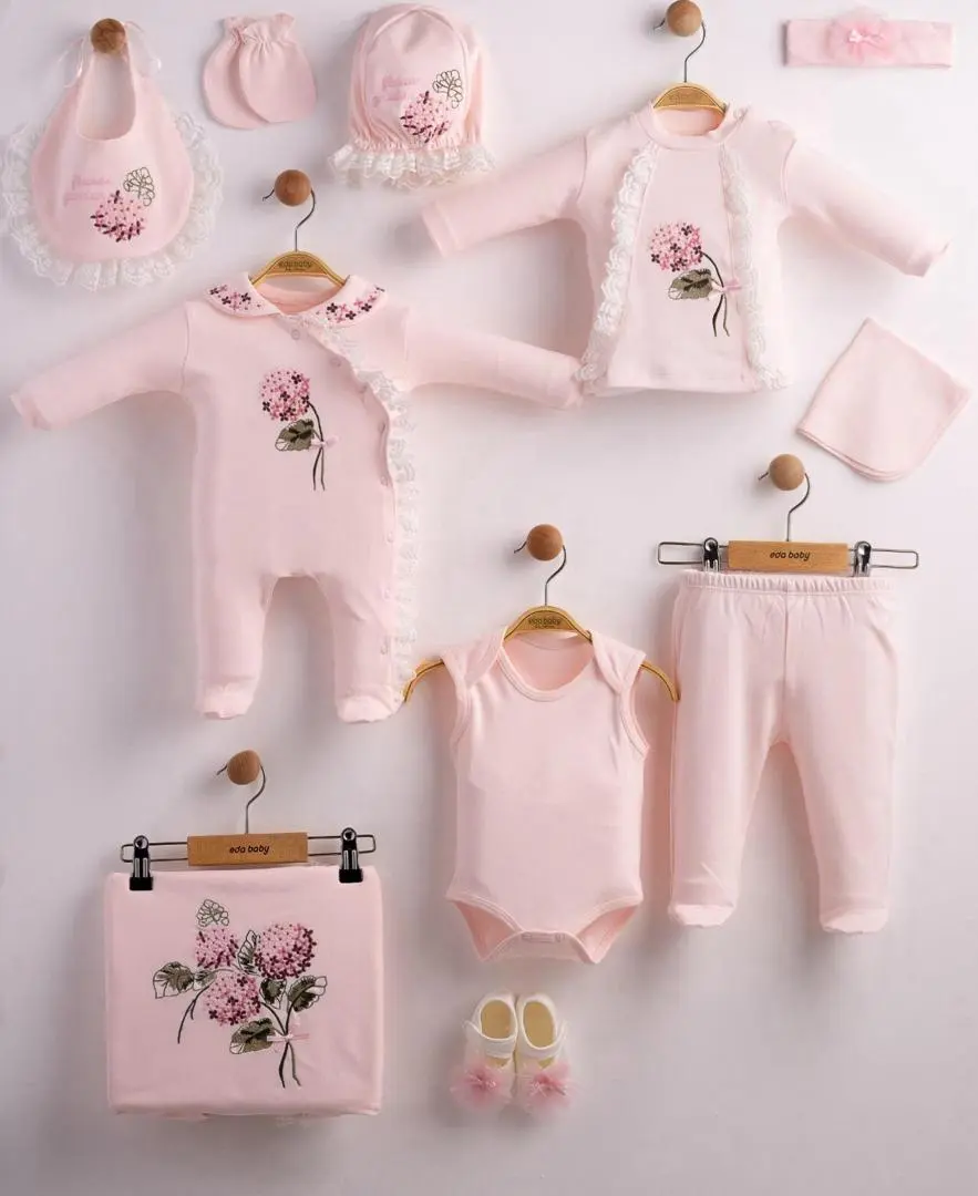 ست نوزادی دخترانه برند eda baby