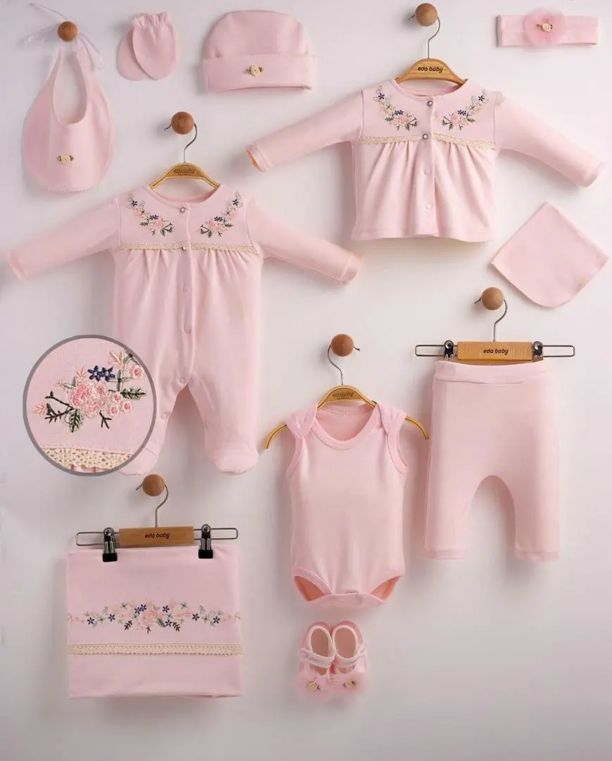 ست نوزادی دخترانه برند eda baby