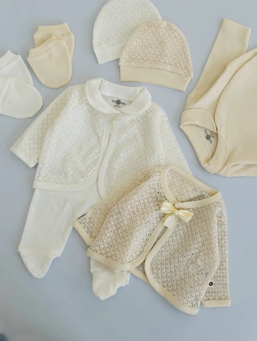 سرهمی دخترانه مجلسی 4 تیکه برند Isilbaby