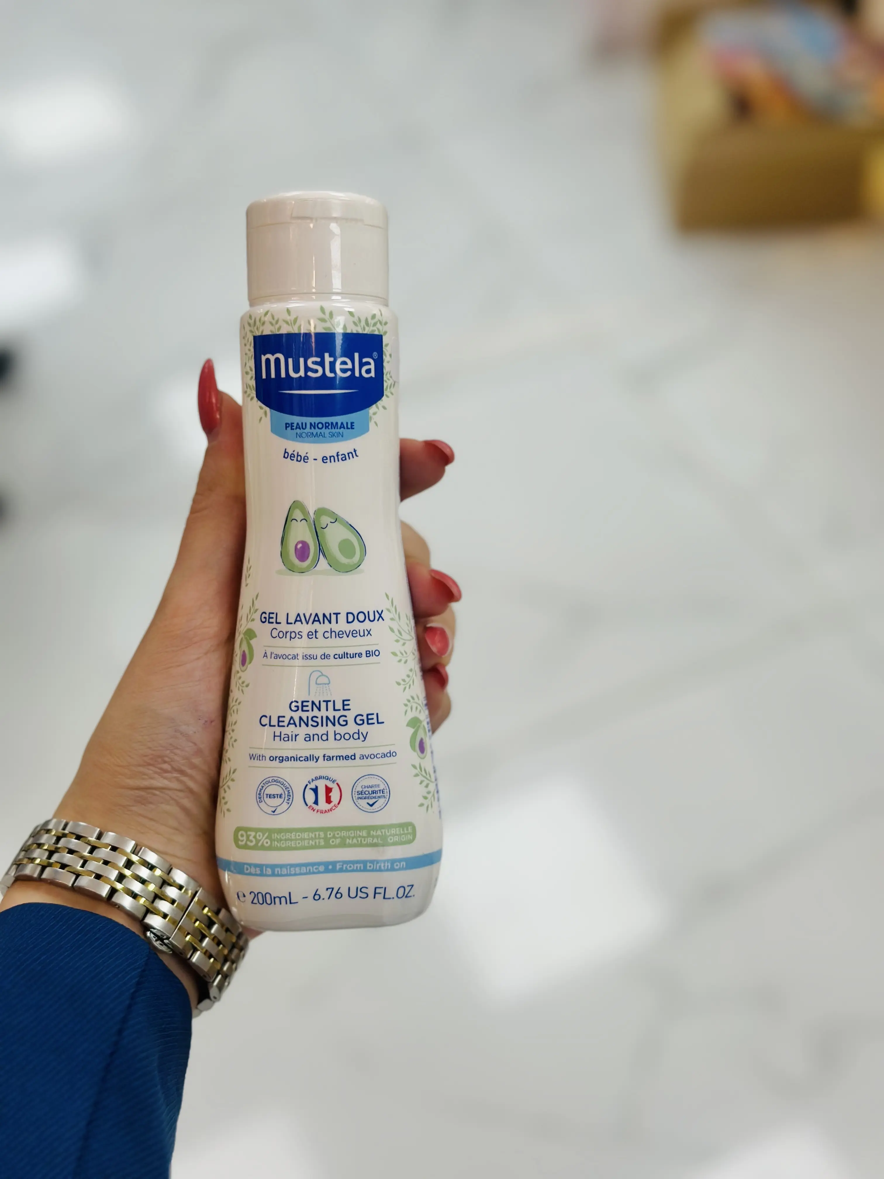 شامپو سر و بدن موستلا mastela