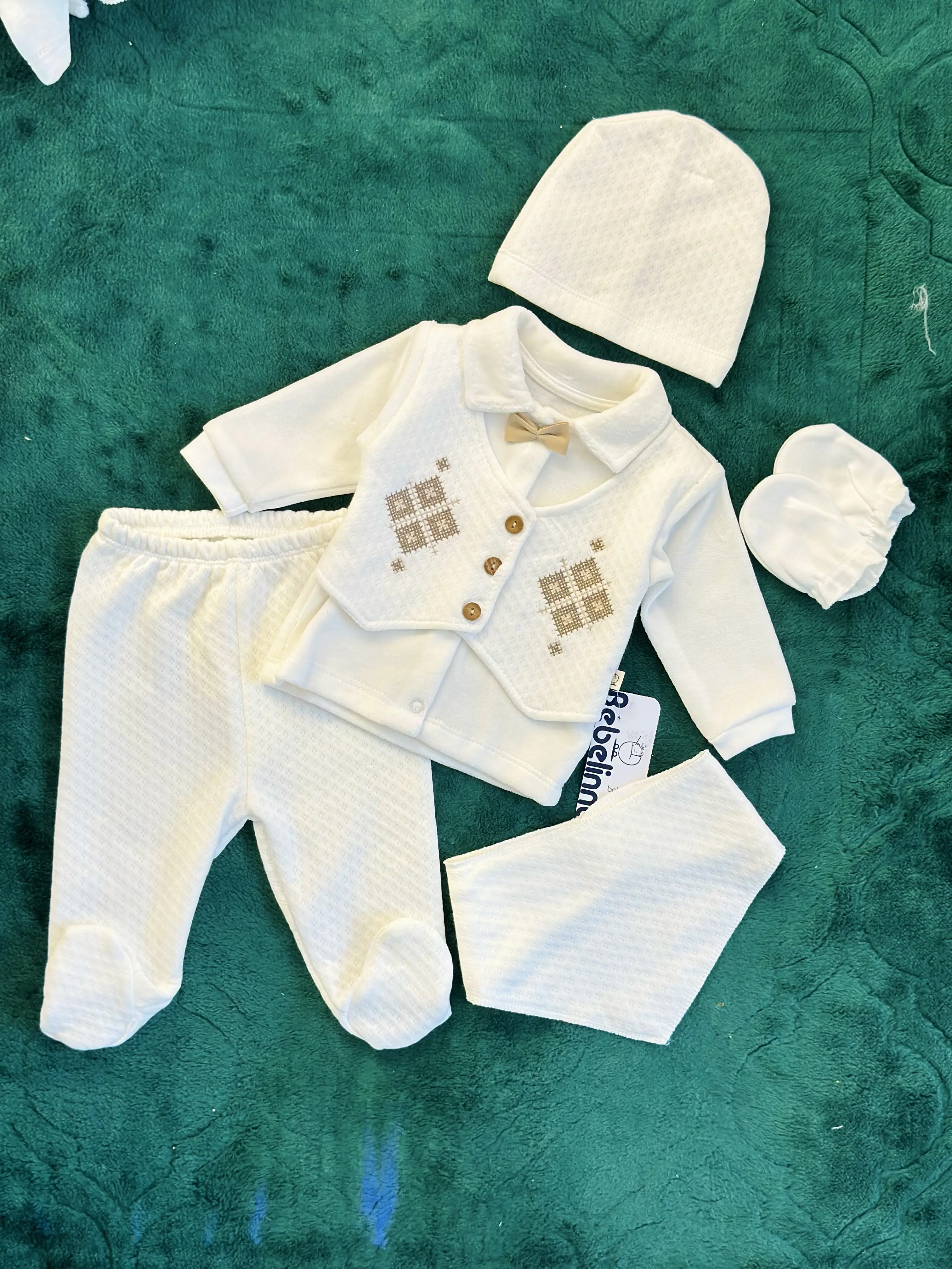 ست ۵تیکه بیمارستانی نخ پنبه