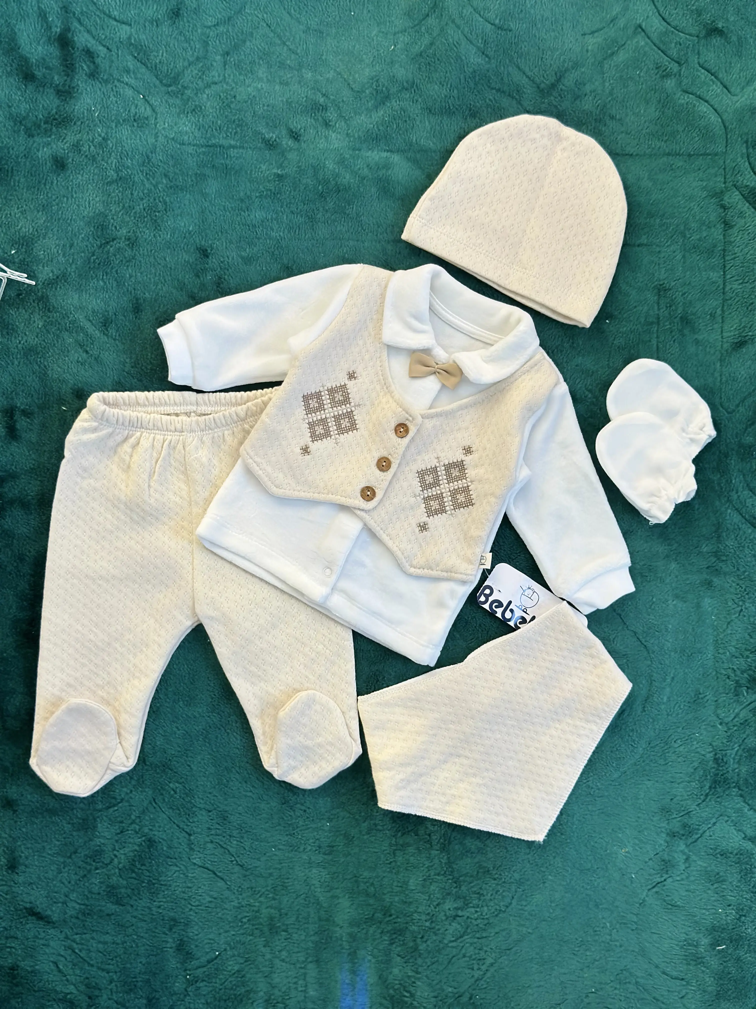 ست ۵تیکه بیمارستانی نخ پنبه