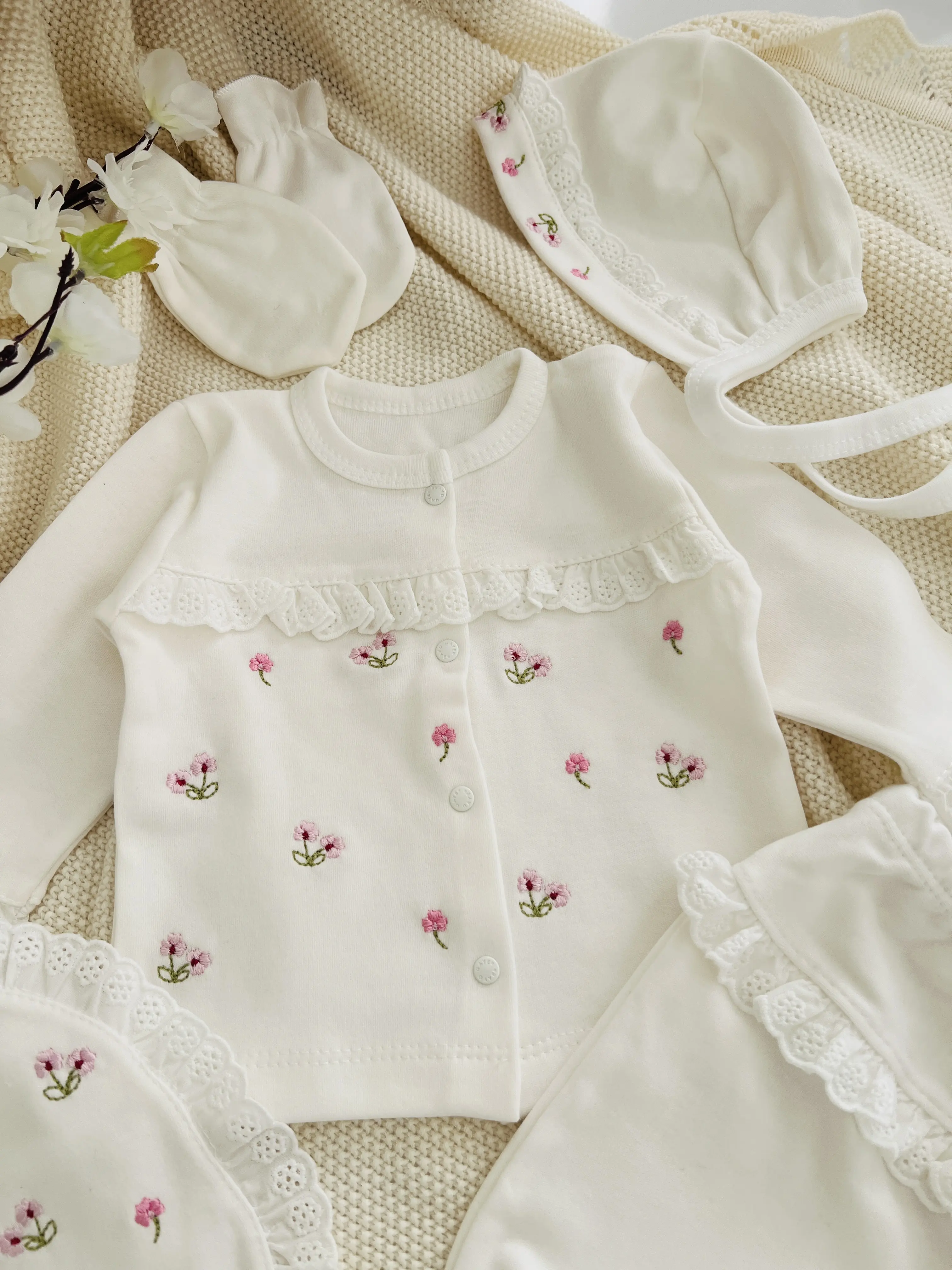 ست نوزادی دخترانه ترک