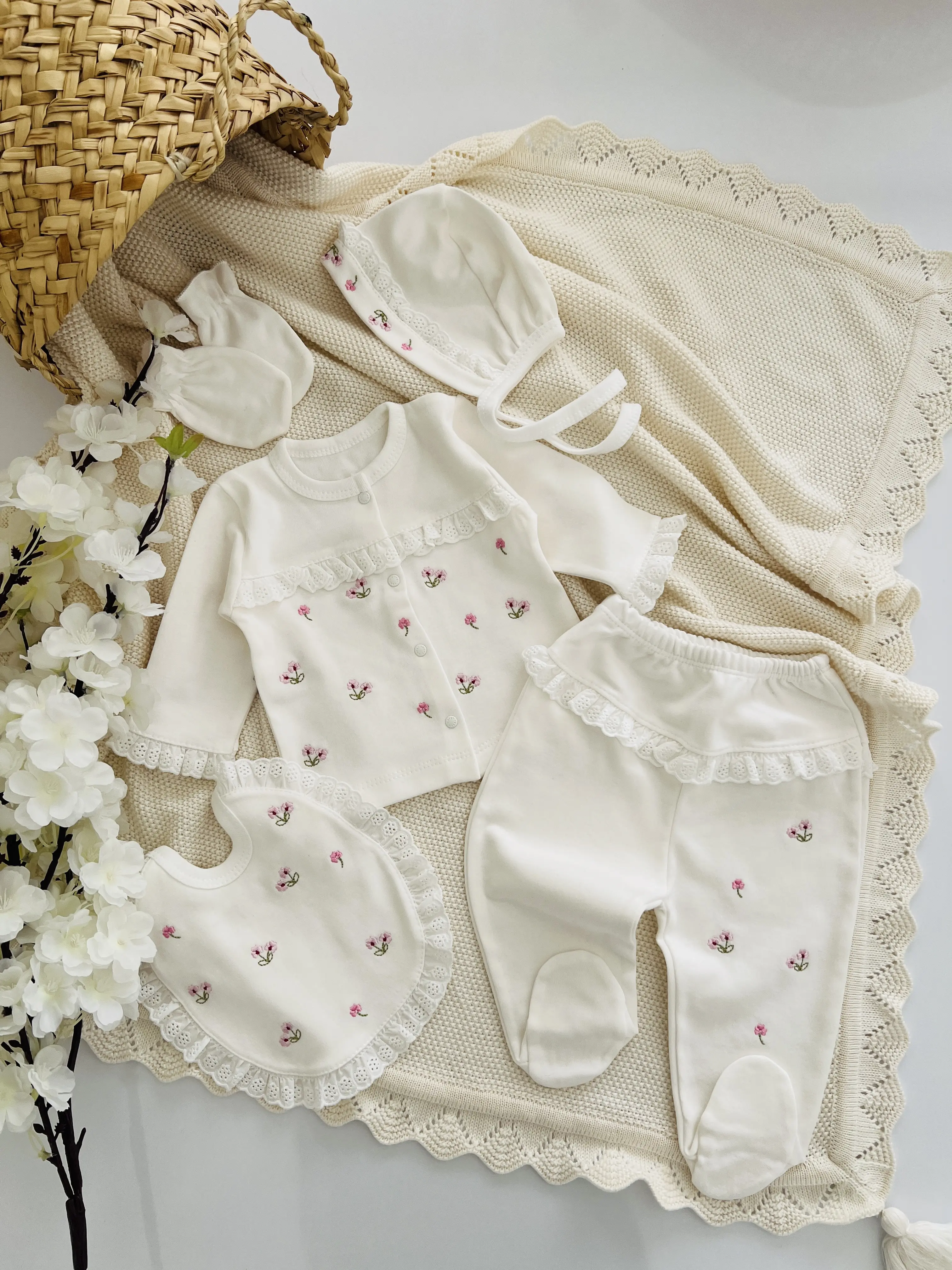 ست نوزادی دخترانه ترک