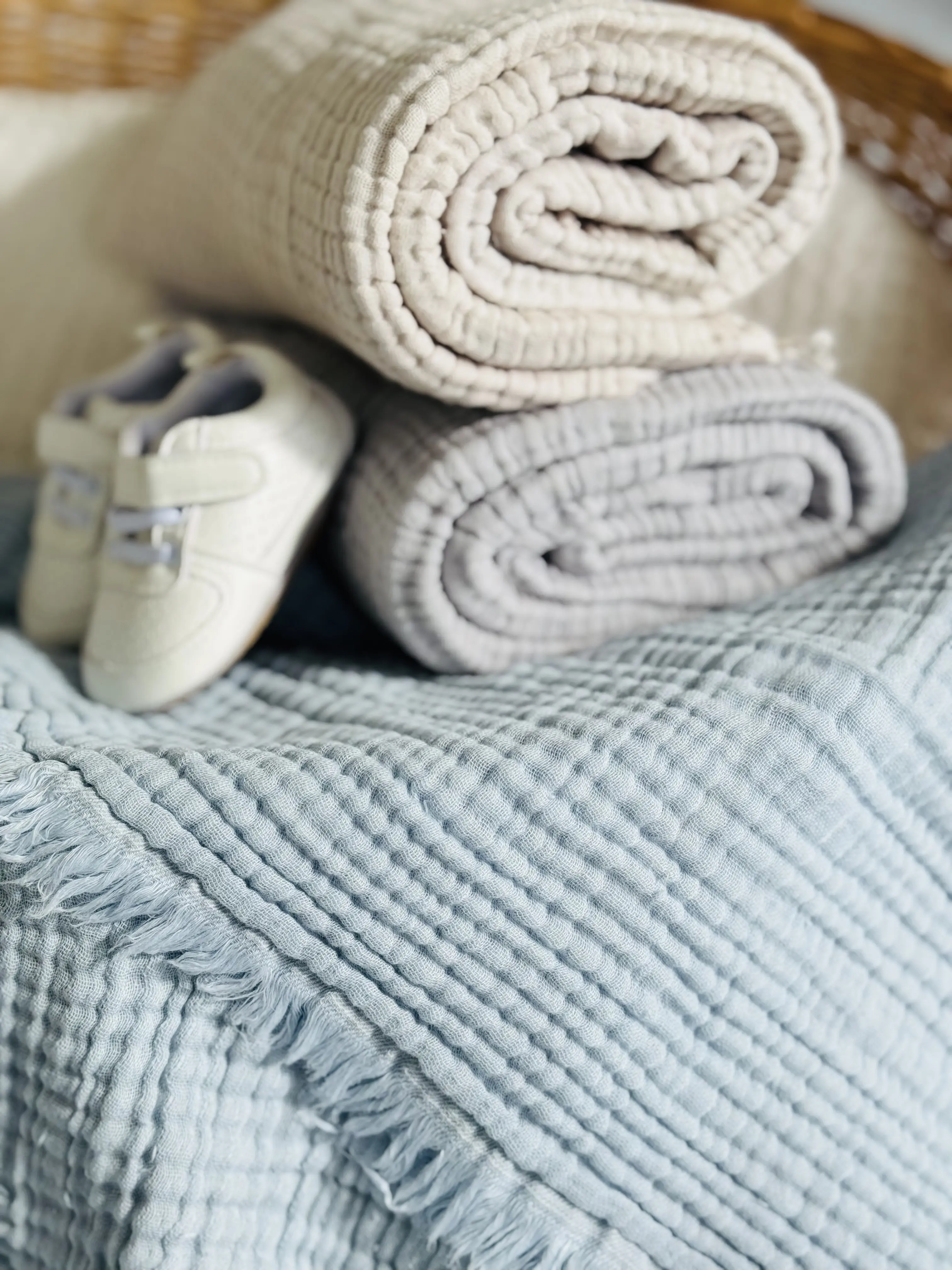 پتو موسلین ترک