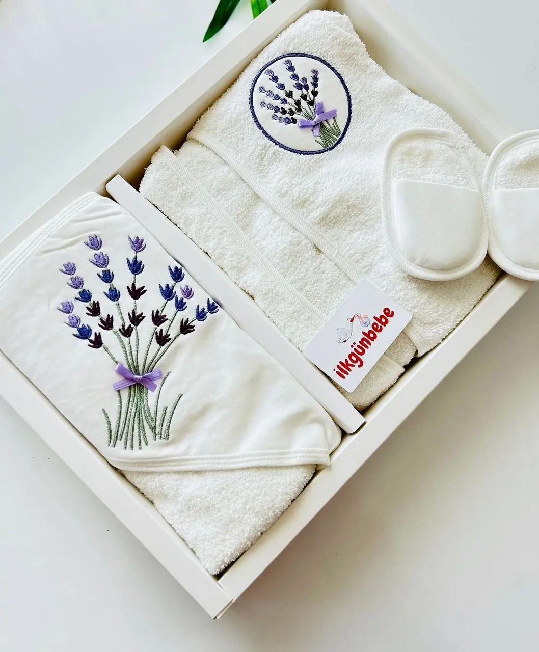 ست ۴تیکه حوله دخترانه edababy