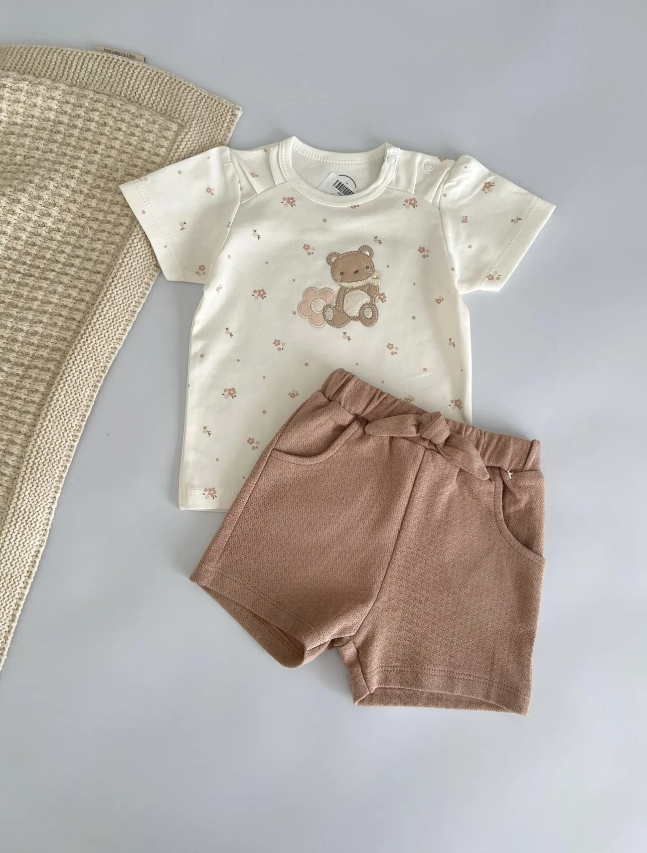 ست تیشرت و شلوارک نیلی NiLi