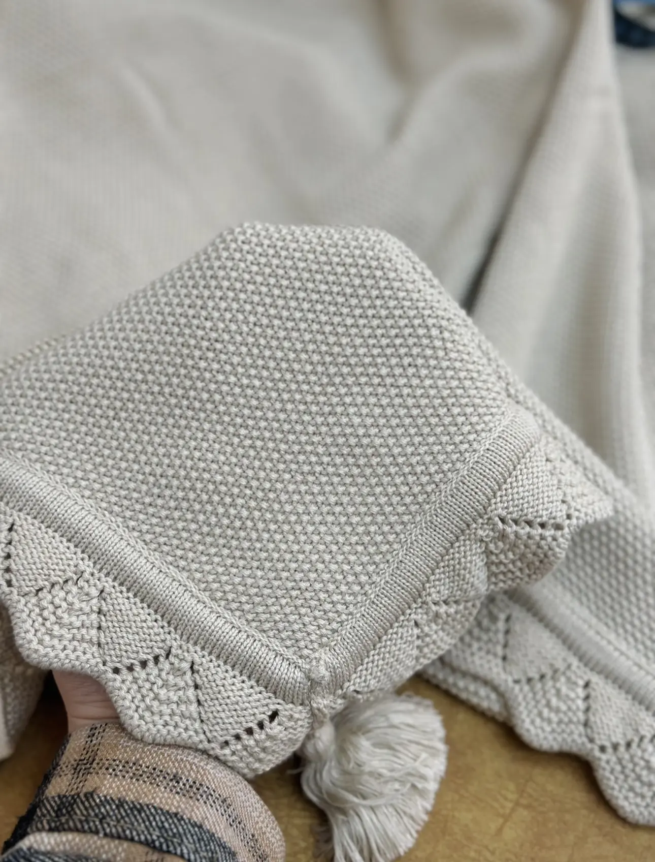 پتو بافت بدون خز وارداتی